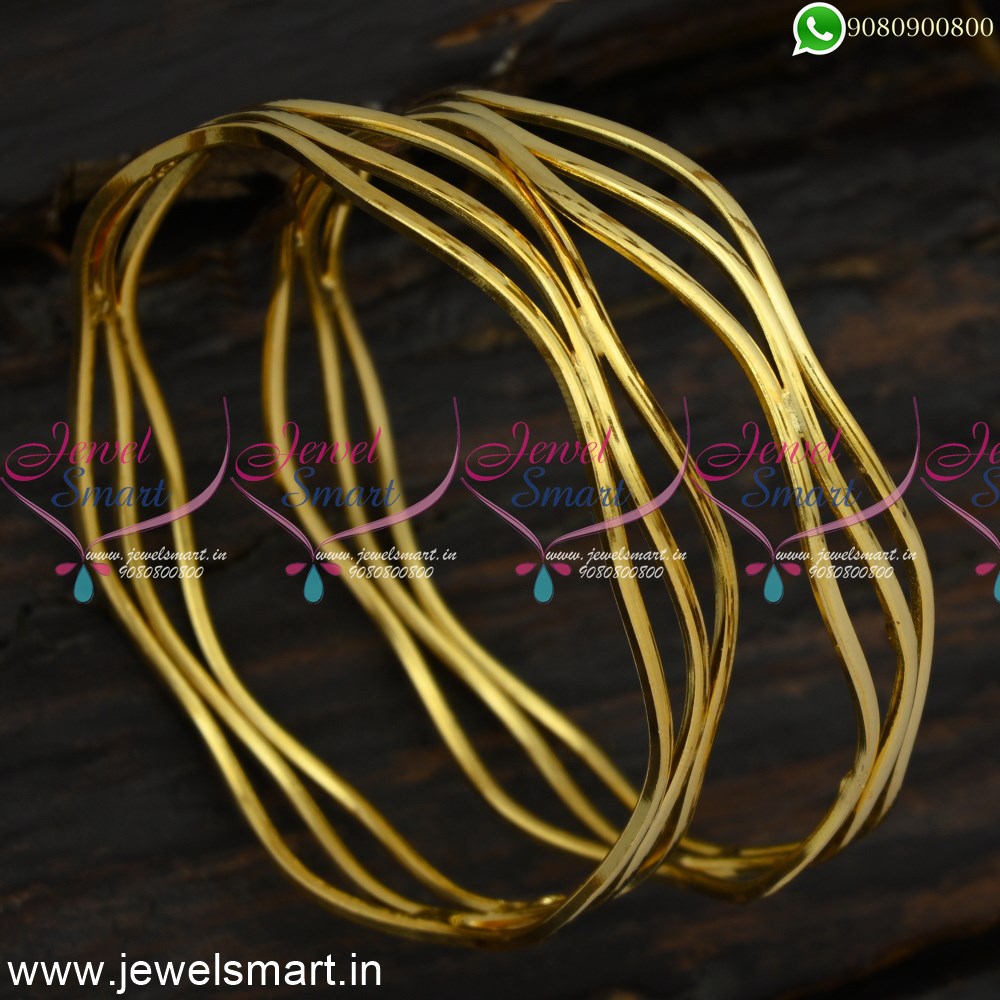Gold best sale valayal design