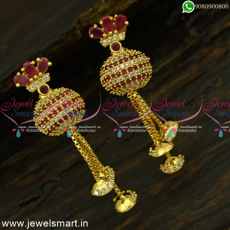 👌Fancy Earrings designs Images • fresh updates (@jaskeerat) on ShareChat