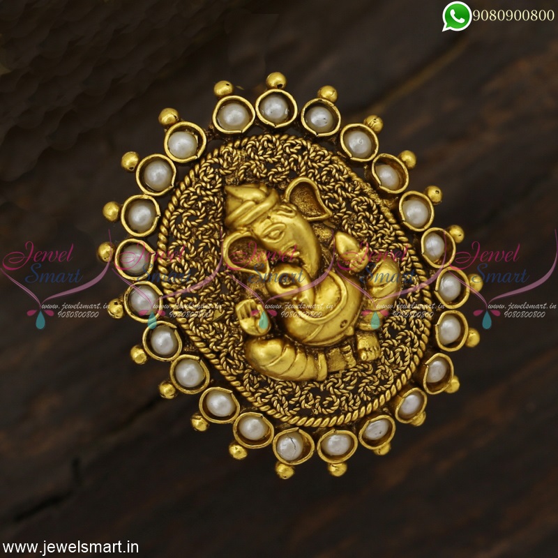 Lord Ganesh ring 10 grams - YouTube