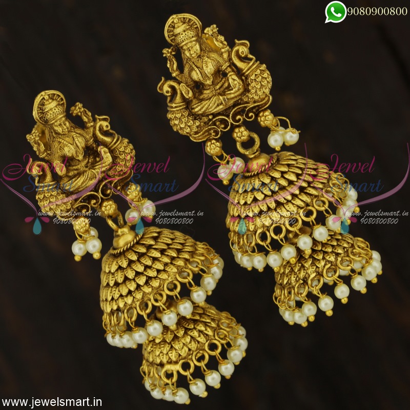 Buy Dual Layer CZ Jhumka Earrings | Tarinika