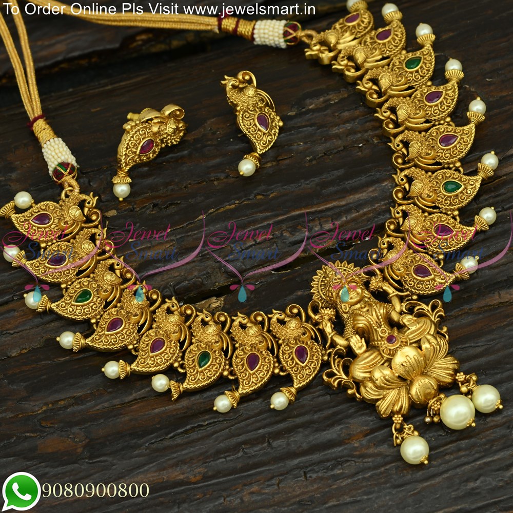 Gold necklace for marriage with price outlet