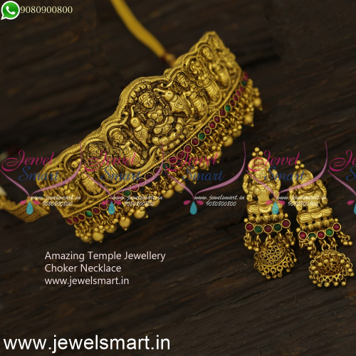 2 In One Jewellery Temple Choker Necklace or Baby Vaddanam Its Your Choice NL24223