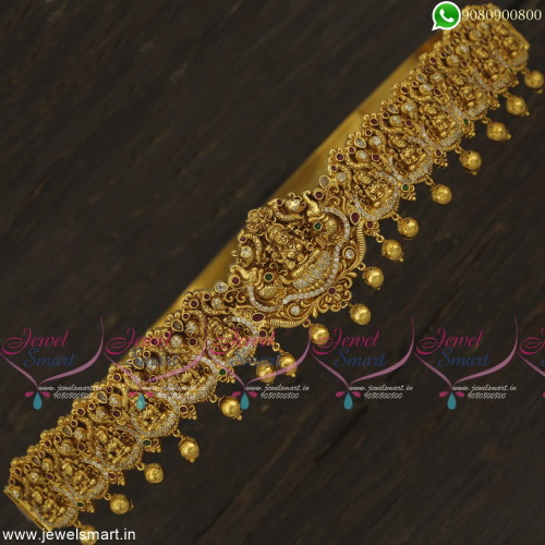 30 to 43 Inches Temple Vaddanam Belt Antique Gold Designs Bahubali Style H23339