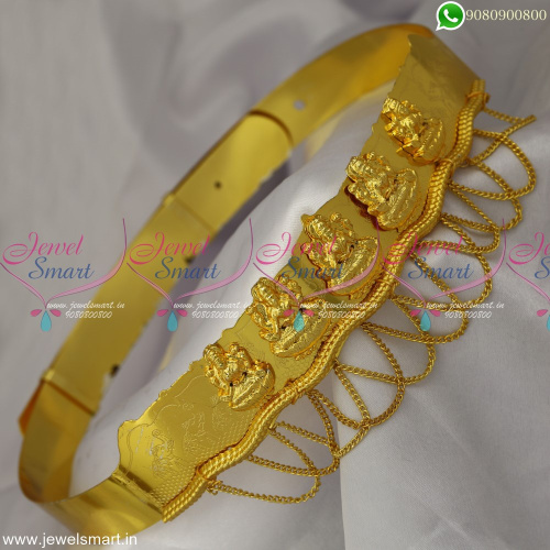 5 Pcs Temple Pendant Design Hip Belt Vaddanam for Babies Kids Girls and Adults Sizes Online H23273