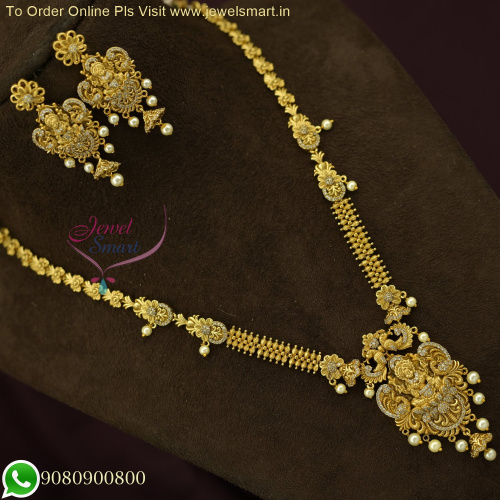 Antique Temple Medium Necklace Set: Most Affordable Jewelry Sets Online NL26360