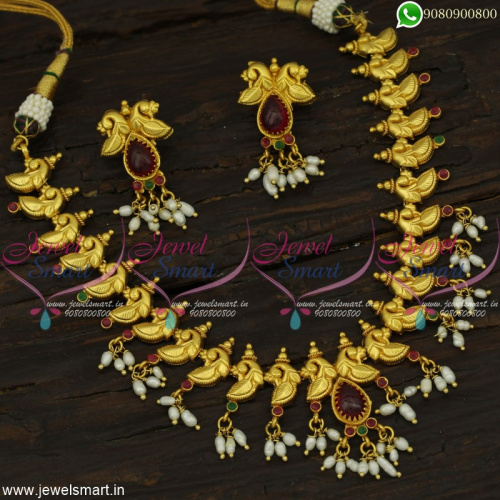 Astonishing Designer Necklace Inspired From Gold Catalogue Jewellery NL22049