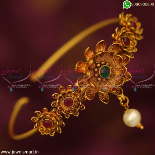 Bangle Type Bajuband Design Latest Floral Bridal Jewellery Designs Online 