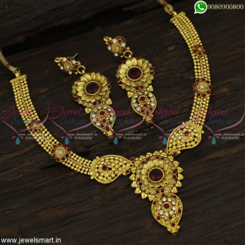 Beads Model Fashion Jewellery Set Now At Offer Prices Long Earrings NL22839