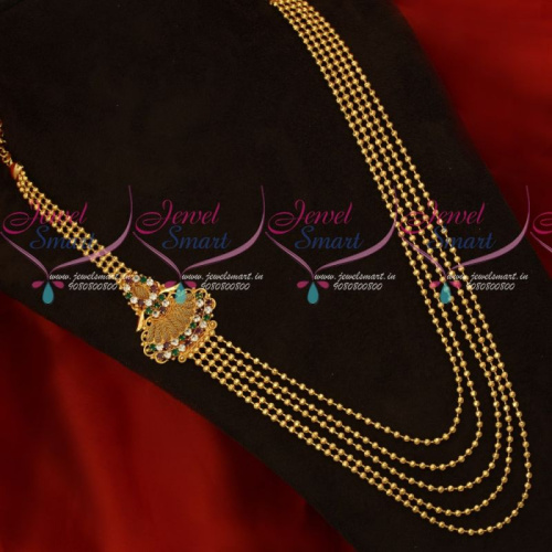 Beads Model Layered Necklace South Indian Jewellery New Fashion Lowest Price NL17799A