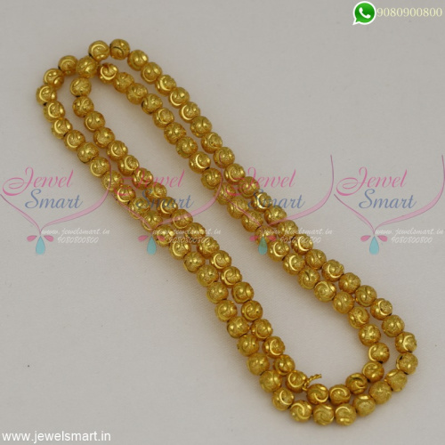 Best Selling Jewellery Accessory Golden Beads 5MM Multipurpose Online 