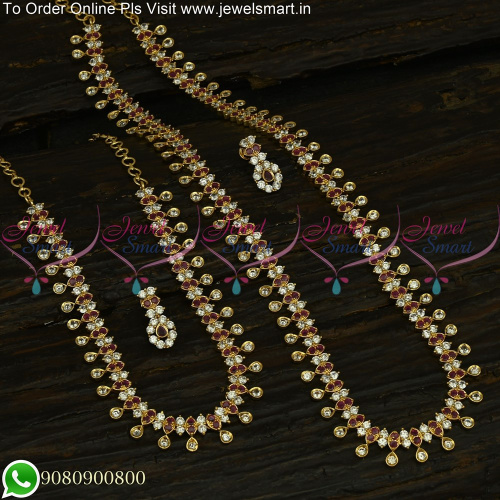 Buy Long Gold Necklace Sets Combo for More Engagements to Your Posts NL25143