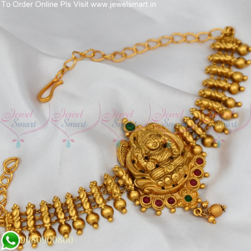 Chain Bajuband Beautiful Peacock Belt Vanki Temple Jewellery Accessories Online V25261