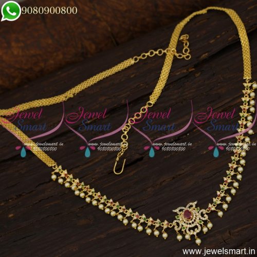 Chain Vaddanam  1 Gram Gold Jewelry Wedding Imitation Designs Online