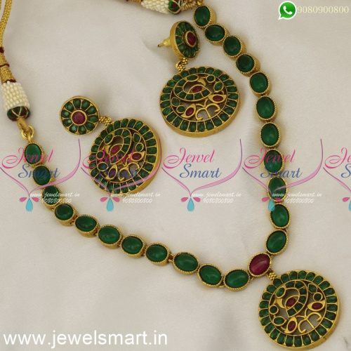 Conventional Gold Necklace Designs Simple Single Line Kemp Antique Jewellery Set