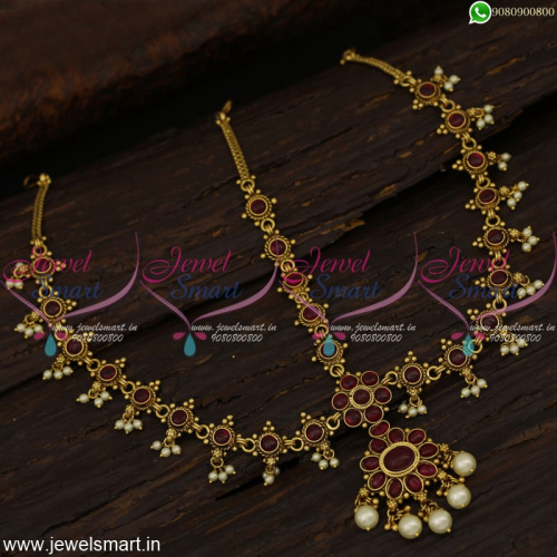 Jewellery For Wedding Damini Mathapatti South Indian Traditional Designs H21437
