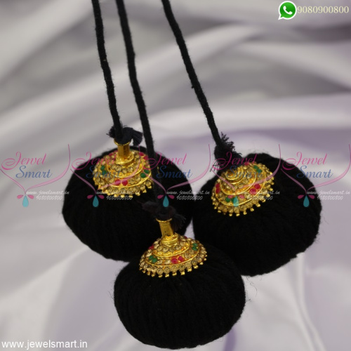 Dance Accessories for Hair Stone Caps Jada Kunjalam Low Price Jewellery H23038