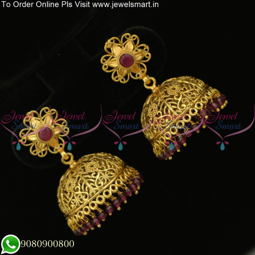 Shop the Latest Collection of Stylish Jhumka Earrings | Affordable and High-Quality J25612
