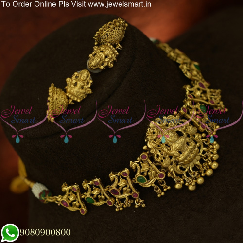 Shop the Latest Trend in Jewelry with Our Exquisite Temple Choker Necklace Sets NL25569