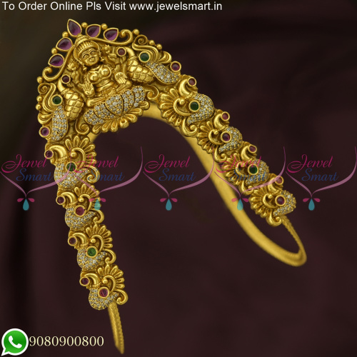 Temple Vanki Designs U Shape Bajuband Traditional South Indian Jewellery V25720