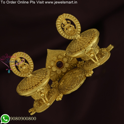 One Gram Gold 2 in One Temple Kumkum Box Devotional Collections S25838