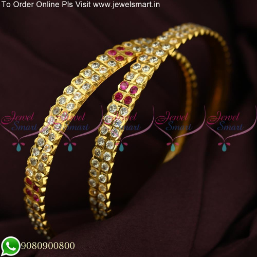 South Indian Traditional Impon Valayal Handmade Jewellery Collections B25552