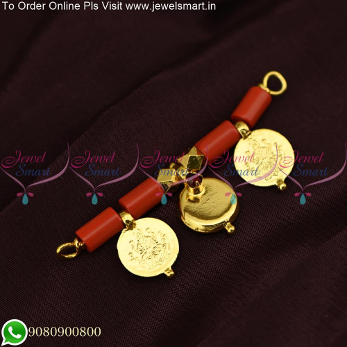 South Indian Gold Plated Thiru Mangalyam Thali Bridal Wedding Mangalsutra M25556