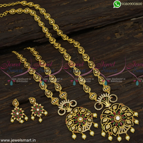 Festive Offer Long Necklace Buying Ideas Value For Money Gold Plated Jewellery NL23233