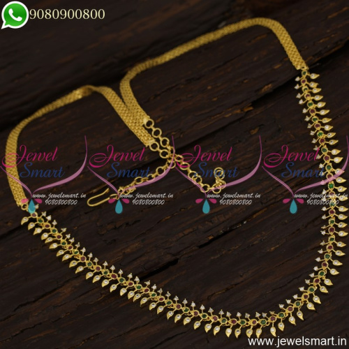 Flexible Oddiyanam For Sarees Wedding Jewelry Imitation Fashion Collections