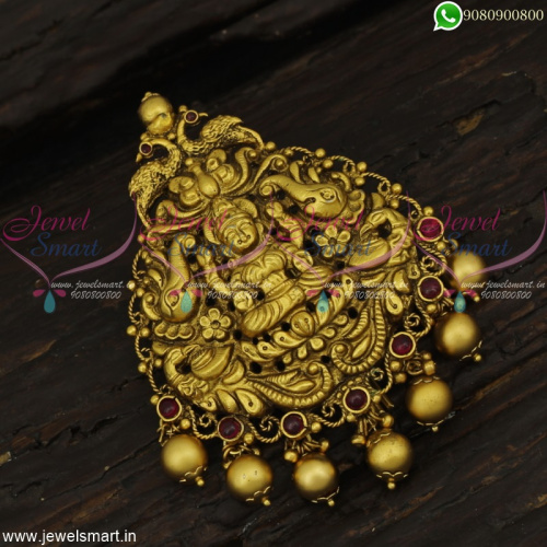 Gajalakshmi Temple Jewellery Bridal Jada Billalu Antique Hair Accessories H22702