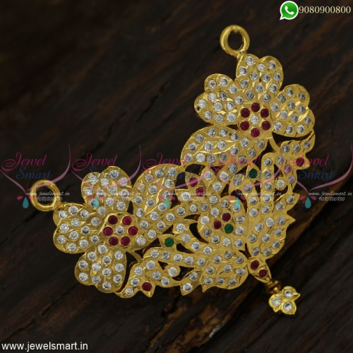 Getti Metal Heavy Gold Pendant Designs Handmade Salem Special Imitation Jewellery P23011