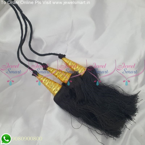 Gold Covering Cone Cap Jada Kunjalam Hair Accessories for Women H25250