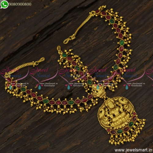 Grand Bridal Muhurtham Jewellery Temple Matha Patti Online Traditional T23421
