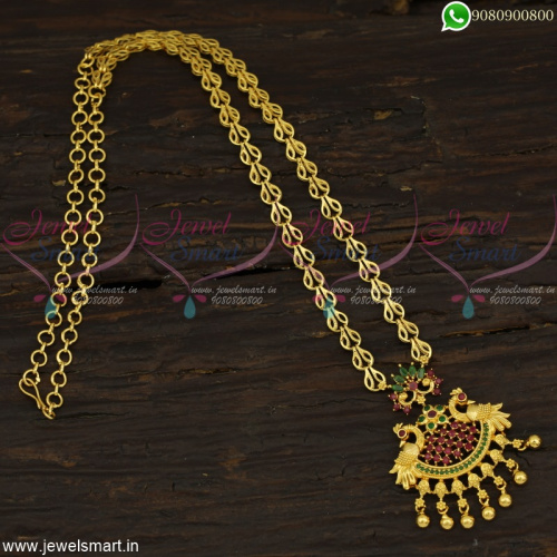 Imitation Jewellery Wholesale Gold Chain Designs Fancy Model Pendant Online 