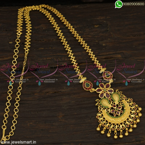 Immense Look Dollar Chains For Women Gold Covering Fashion Jewellery Wholesale Online PS22869
