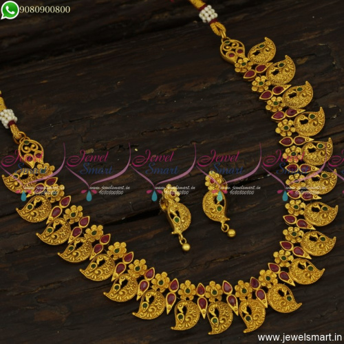 Incredible Gold Necklace Designs In Artificial Jewellery Catalogue Collections 