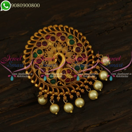 Indian Bridal Hair Accessory Juda Antique Jewellery Online Shopping H21163