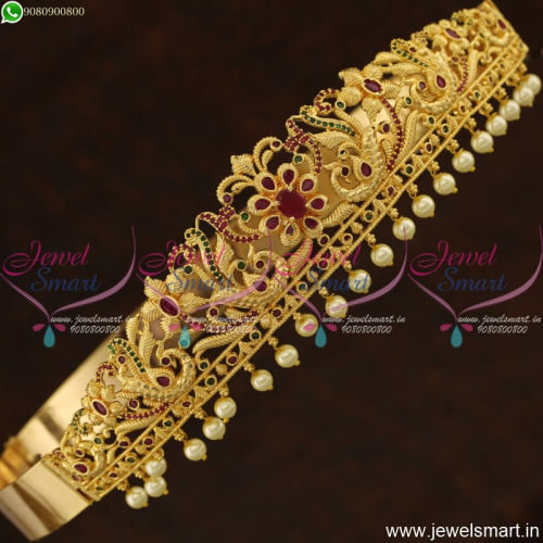 Kids Oddiyanam Gold Plated Jewellery South Indian Fashion New Designs H21364