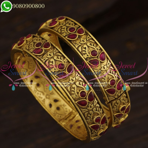 Kemp Jewellery Antique Bangles Beautiful Gold Plated Collections Online