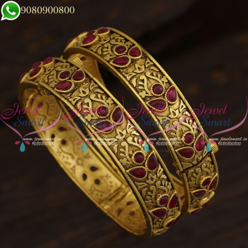 Kemp Jewellery Antique Bangles Beautiful Gold Plated Collections Online