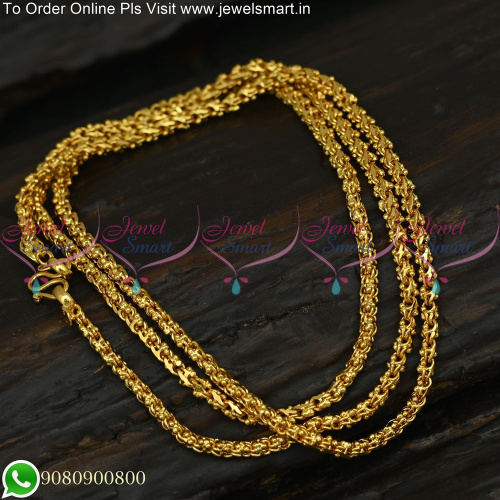 C0023 Chain 24 Inches Length Party &amp; Daily Wear Traditional Fancy Design