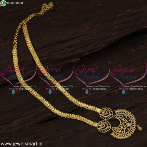 Long Chains Pendant Gold Plated Haram New Fashion South Jewellery CS21341