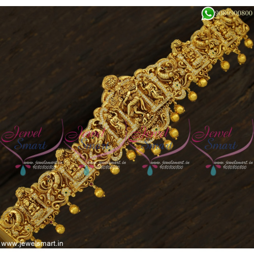 Lord Nataraja Temple Bridal Vaddanam God Of Dance Jewellery Collections Online