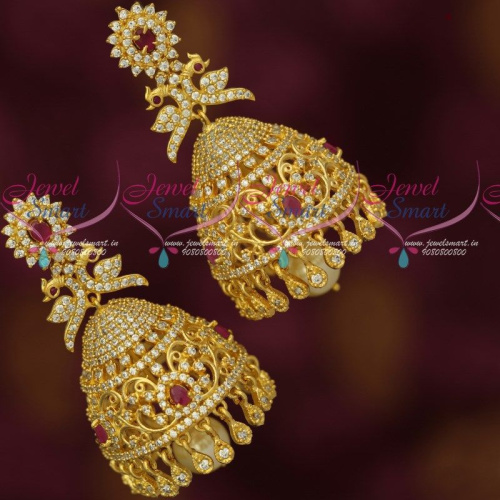 Luxurious Jimikki Kammal CZ Designer Jewellery Ravishing Collections J18011A