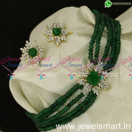 Mani Mala Stylish Crystal Choker Designs For Women New Arrivals Preferred Jewellery NL24044