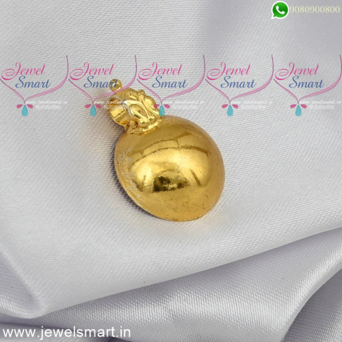 SOUTH INDIAN POTTU THALI THIRU MANGALYAM ACCESSORIES GOLD PLATED