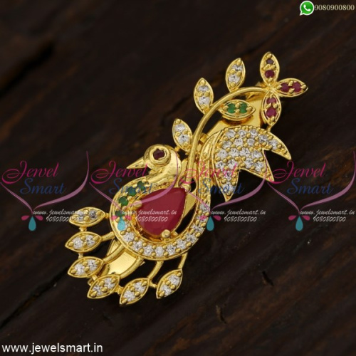 New Peacock Design Saree Brooch Latest Design Fashion Accessory For Women Online SP21430