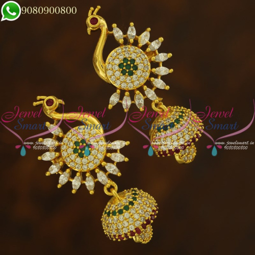 New Jhumka Design Gold Plated Trendy Bridal Collections Online J21048
