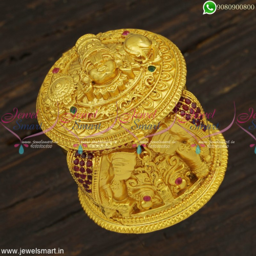 One Gram Gold Sindoor Box For Wedding Incredible Artistry Lord Balaji Design