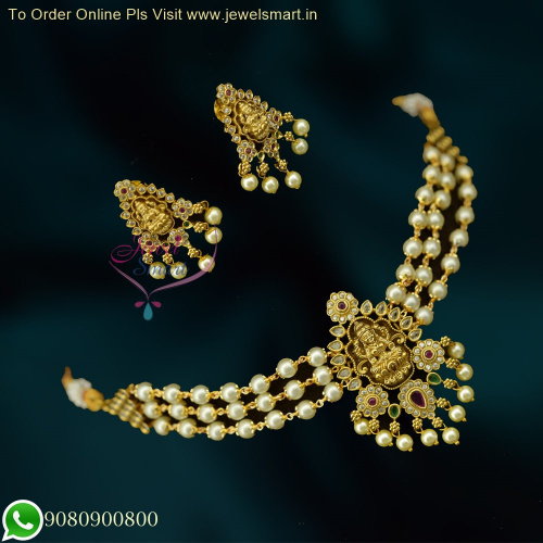 Elegant Pearl Choker Necklace: Premium Smart Choice Jewelry for Women's Latest Garments NL26254