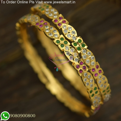 Salem Special Impon Valayal Traditional Gold Bangles Designs Online B25638